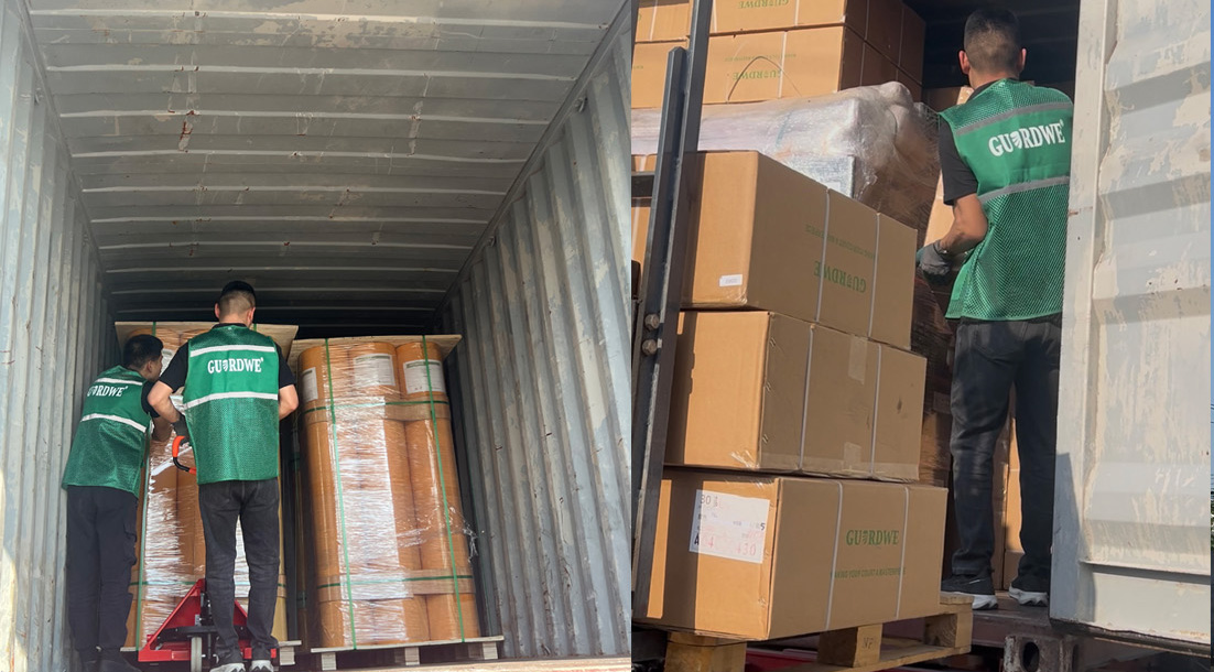 Full Container Load (FCL) Shipment – Guardwe Sports Flooring