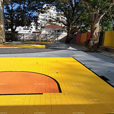 GUARDWE LC02: The All-Weather, Multi-Sport Flooring Solution