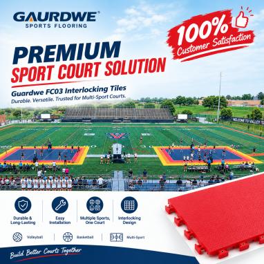 Guardwe Sport Tiles FC03 | The Marj White Classic Outdoor Volleyball Showcase