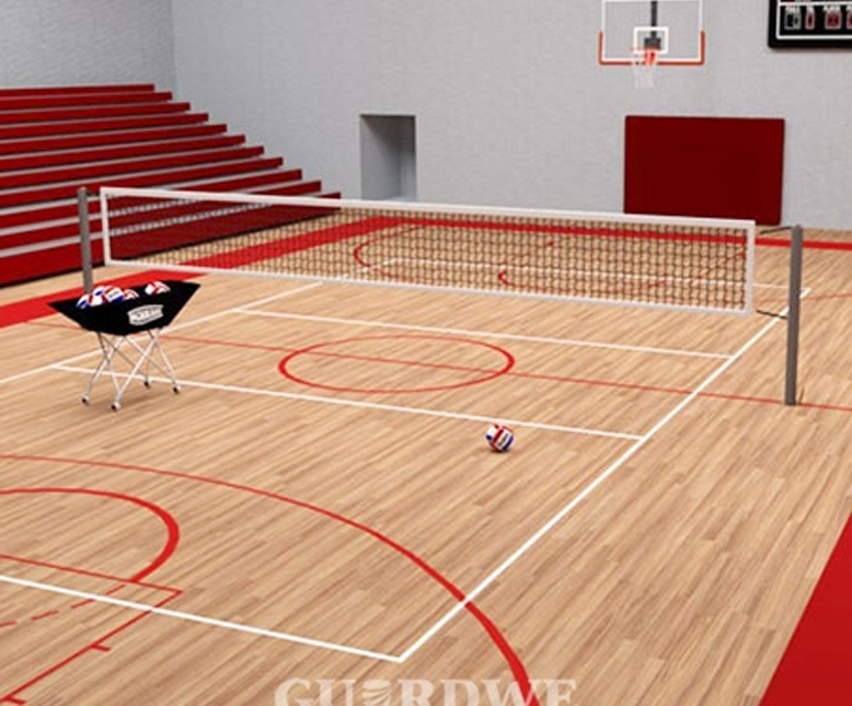 Indoor Basketball Court – PVC Wood Embossed