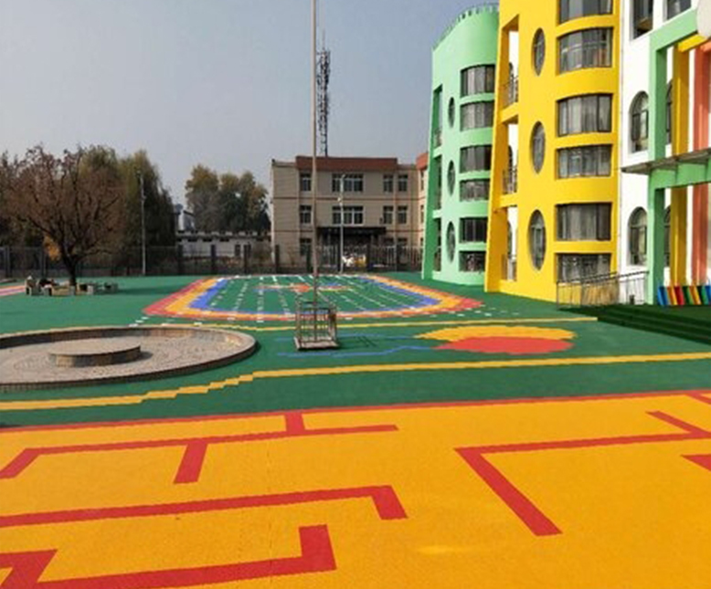 Kids Playground- PP interlocking tiles
