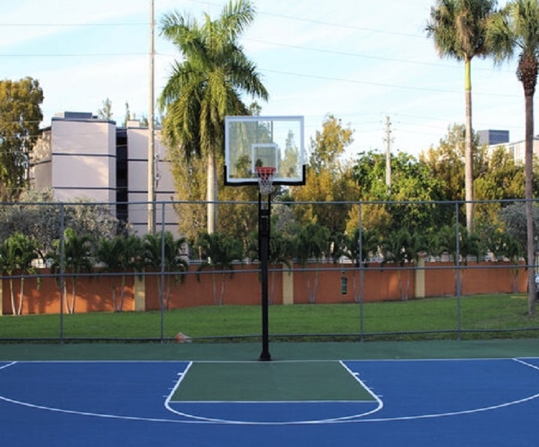 Basketball Court- Plastic Tiles – Vital Court