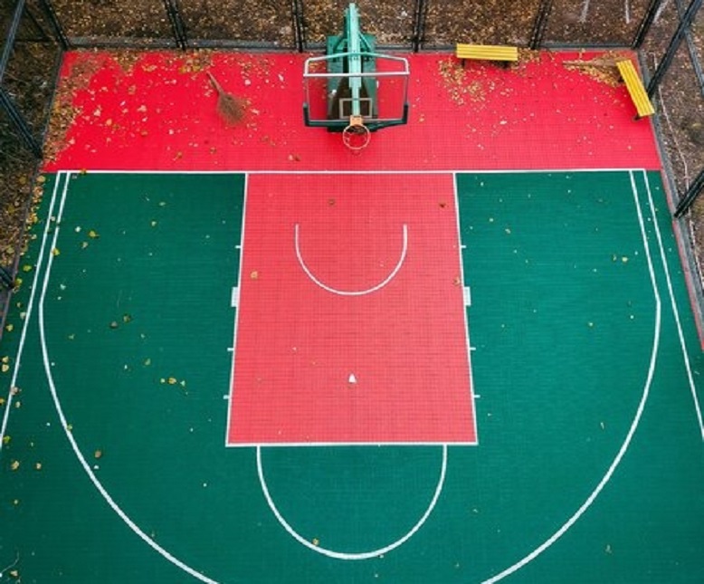 Half Basketball Court
