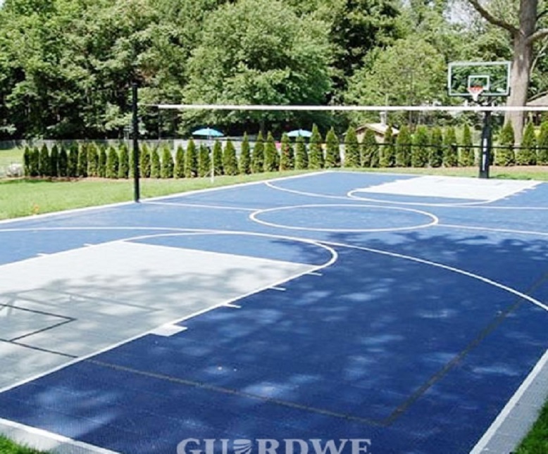 Outside Basketball Court