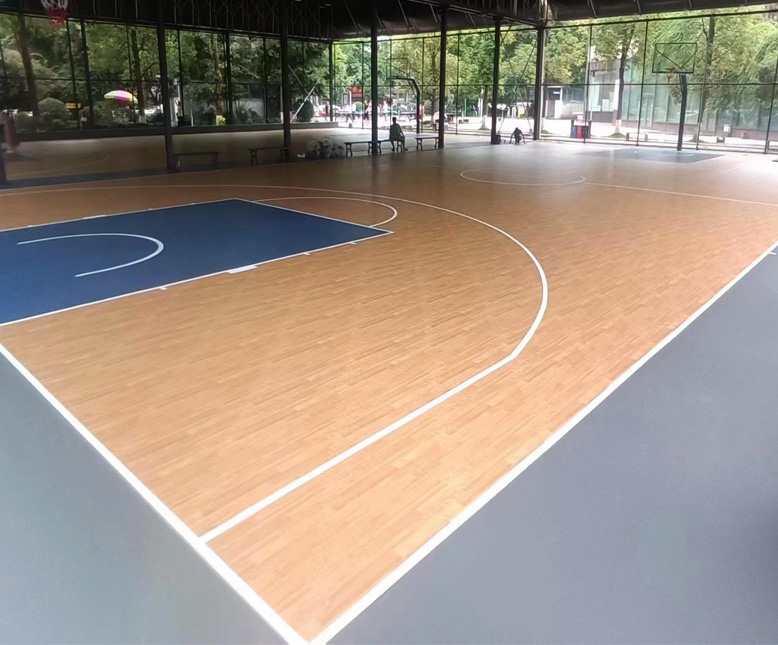 Indoor basketball flooring (Malaysia）