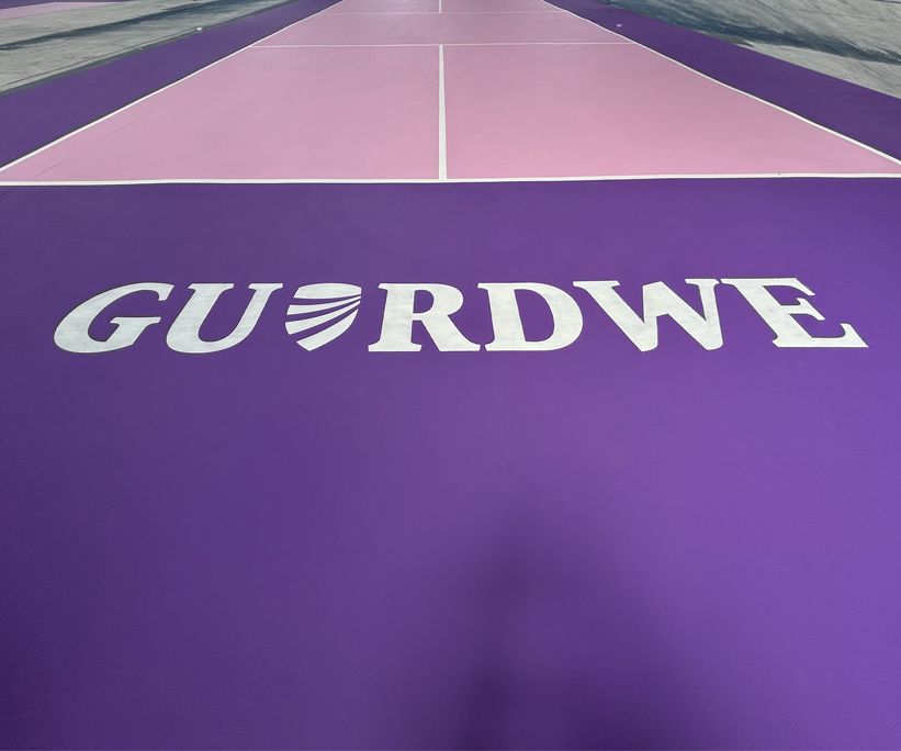 Acrylic Coaing Roll Court For Indoor &Outdoor Pickleball Court