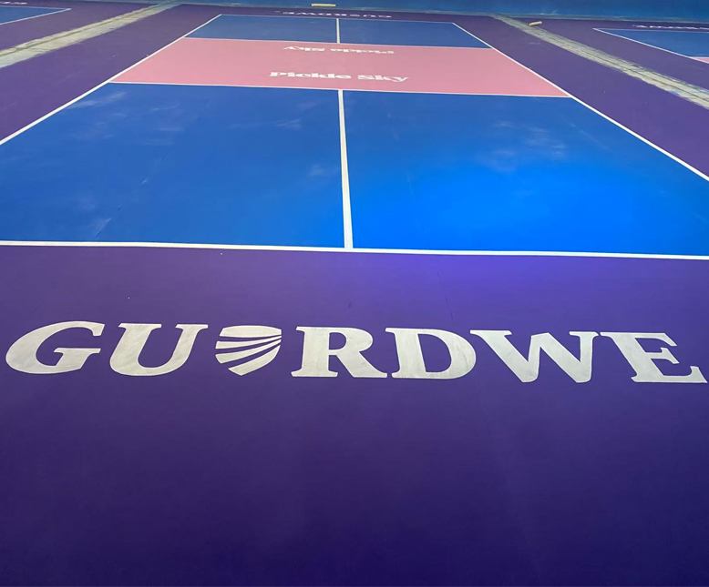 "Guardwe Unveils 6 Vibrant AcryTech Pickleball Courts!"