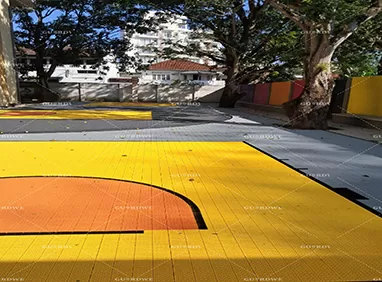 GUARDWE LC02: The All-Weather, Multi-Sport Flooring Solution