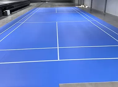 This season: blue courts only
