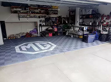 GUARDWE's Durable Polypropylene Garage Floor Tiles, Validated by Customer Use
