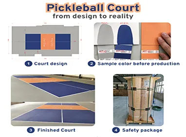 From Design to Reality: Guardwe Delivers Custom Pickleball Court Solutions